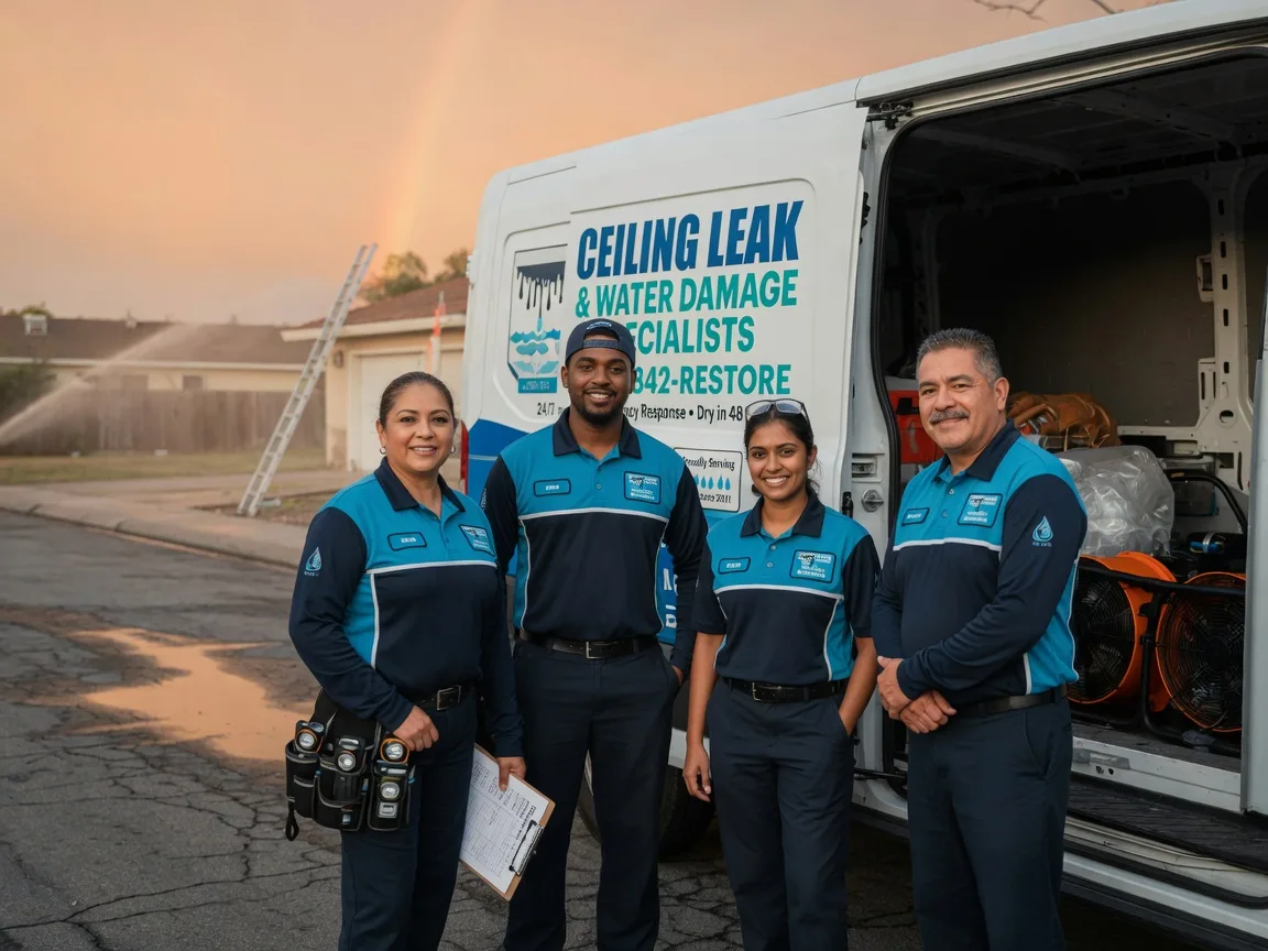 Ceiling Leak Cleanup company in Amagon, AR