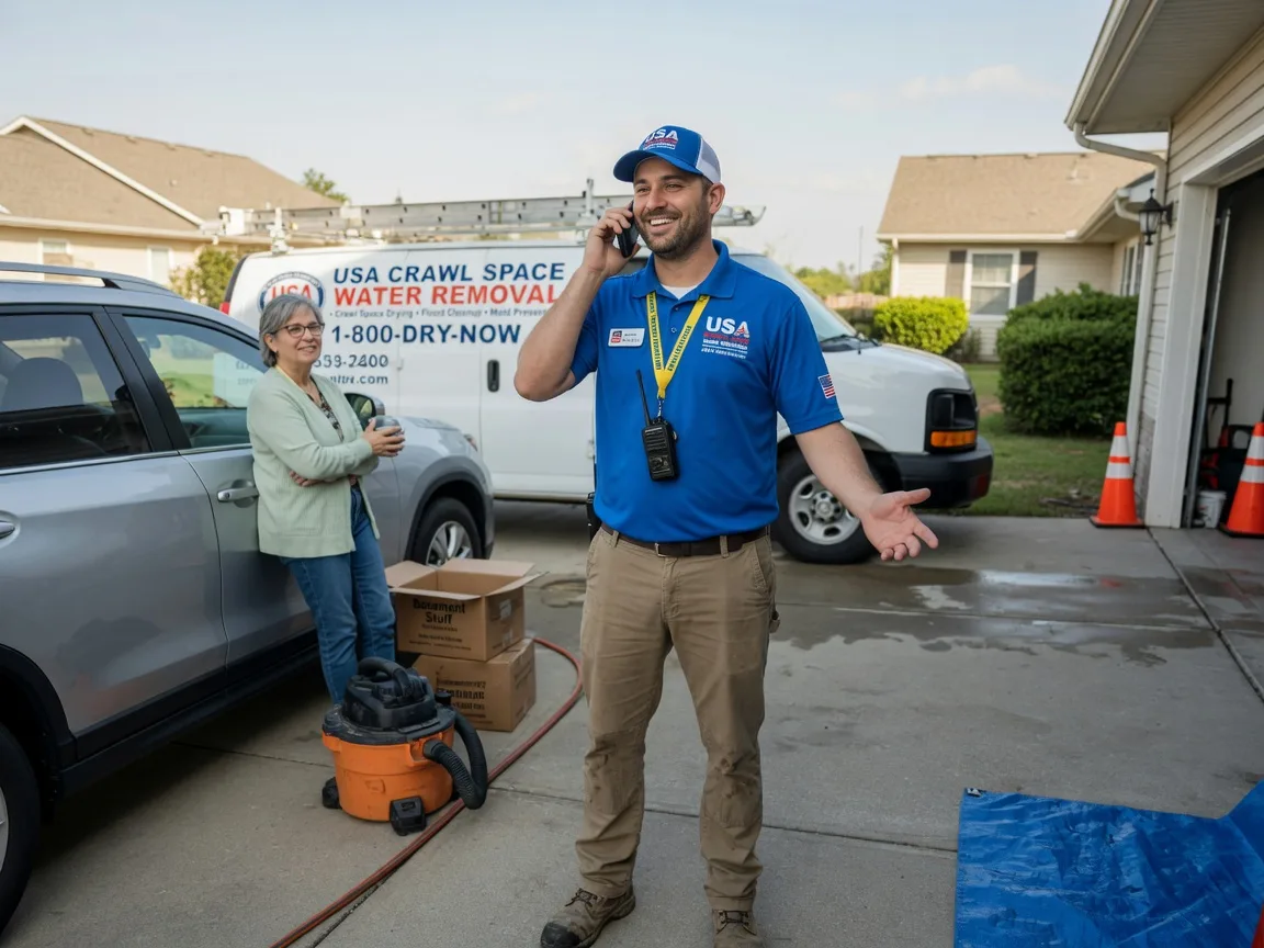 Crawl Space Water Removal Amagon, AR FAQs